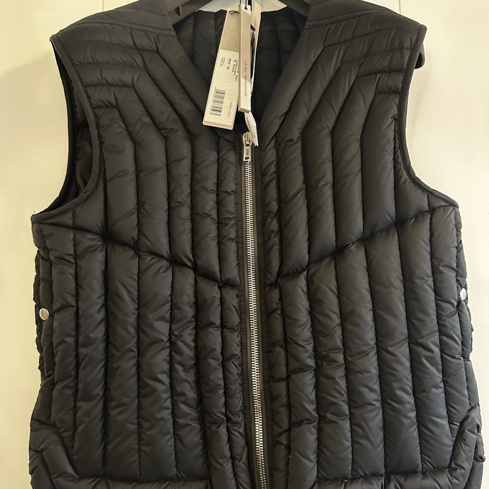 Rick Owens Quilted Nylon Vest Gilet